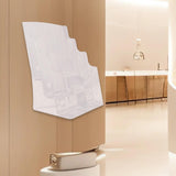 Maxbell Maxbell Acrylic Brochure Holder Clear Display Stand for Booklets Magazines Pamphlets 3 Grid