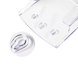 Maxbell Acrylic Brochure Holder Brochure Display Stand for Magazines Booklets School A5 2 Tier