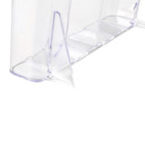 Maxbell Acrylic Brochure Holder Brochure Display Stand for Magazines Booklets School A5 2 Tier