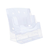 Maxbell Acrylic Brochure Holder Brochure Display Stand for Magazines Booklets School A5 2 Tier