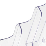 Maxbell Acrylic Brochure Holder Brochure Display Stand for Magazines Booklets School A5 2 Tier