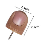 Maxbell Decorative Push Pin Premium Thumbtacks for Photos Postcards Fixed Photo Wall bronze