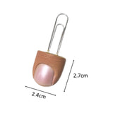 Maxbell Paperclip Bookmarks Easy to Use Sturdy Halloween Bookmarks Finger Paperclips bronze