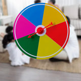 Maxbell Game Wheel DIY Turntable Roulette Wheel for Family Gathering Carnival Party