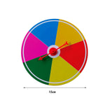 Maxbell Game Wheel DIY Turntable Roulette Wheel for Family Gathering Carnival Party