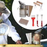 Maxbell 6Pcs Beekeeping Equipment Beekeeping Tools Bee Tools Beekeeper Tool Kit