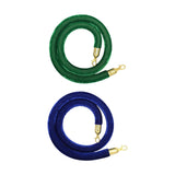 Maxbell 59inch Crowd Control Barrier Rope Versatile Replacement for Theaters Museums Green