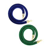 Maxbell 59inch Crowd Control Barrier Rope Versatile Replacement for Theaters Museums Green