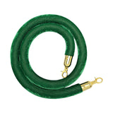 Maxbell 59inch Crowd Control Barrier Rope Versatile Replacement for Theaters Museums Green