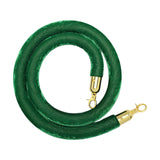 Maxbell 59inch Crowd Control Barrier Rope Versatile Replacement for Theaters Museums Green