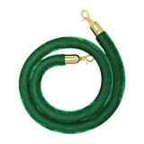 Maxbell 59inch Crowd Control Barrier Rope Versatile Replacement for Theaters Museums Green