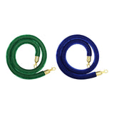 Maxbell 59inch Crowd Control Barrier Rope Versatile Replacement for Theaters Museums Green