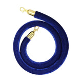 Maxbell 59inch Crowd Control Barrier Rope Versatile Replacement for Theaters Museums Blue