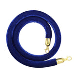 Maxbell 59inch Crowd Control Barrier Rope Versatile Replacement for Theaters Museums Blue