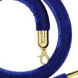 Maxbell 59inch Crowd Control Barrier Rope Versatile Replacement for Theaters Museums Blue