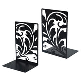 Maxbell Maxbell 2x Bookshelf Stable Office Supplies Iron Bookend for Shelves Desk Study Room