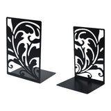 Maxbell Maxbell 2x Bookshelf Stable Office Supplies Iron Bookend for Shelves Desk Study Room