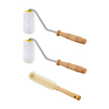 Maxbell 3 Pieces Honey Extractor Tool with Cleaning Brush Portable Detachable Roller