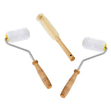 Maxbell 3 Pieces Honey Extractor Tool with Cleaning Brush Portable Detachable Roller