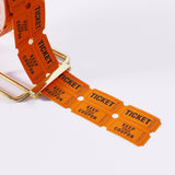 Maxbell Raffle Ticket Dispenser for Single Roll Tickets Trade Shows Charity Auctions Red Simple Holder