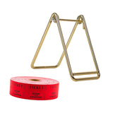 Maxbell Raffle Ticket Dispenser for Single Roll Tickets Trade Shows Charity Auctions Red Simple Holder