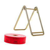 Maxbell Raffle Ticket Dispenser for Single Roll Tickets Trade Shows Charity Auctions Red Simple Holder
