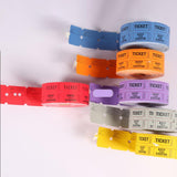 Maxbell Raffle Ticket Dispenser for Single Roll Tickets Trade Shows Charity Auctions Red Luxury Holder