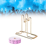 Maxbell Raffle Ticket Dispenser for Single Roll Tickets Trade Shows Charity Auctions Pink Luxury Holder