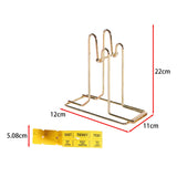 Maxbell Raffle Ticket Dispenser for Single Roll Tickets Trade Shows Charity Auctions Yellow Luxury Holder