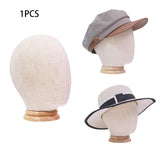 Maxbell Wig Head Model Multipurpose Styling Display for Shop Salon Hairpieces