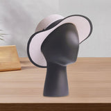 Maxbell Mannequin Head Model Hat Display Holder for Jewelry Sunglasses Shopping Mall