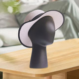 Maxbell Mannequin Head Model Hat Display Holder for Jewelry Sunglasses Shopping Mall