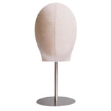 Maxbell Wig Hat Display Holder Mannequin Head Model for Styling Drying Shopping Mall