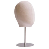 Maxbell Wig Hat Display Holder Mannequin Head Model for Styling Drying Shopping Mall