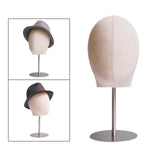 Maxbell Wig Hat Display Holder Mannequin Head Model for Styling Drying Shopping Mall