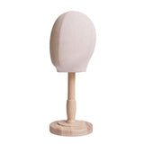 Maxbell Manikin Head Hats Wig Display Stand for Home Salon and Travel Styling Drying