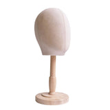 Maxbell Manikin Head Hats Wig Display Stand for Home Salon and Travel Styling Drying