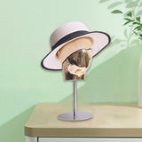 Maxbell Wig Stand Portable Multipurpose Stable Mannequin Head for Salon Headwear Wig Golden