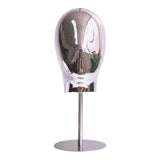 Maxbell Wig Stand Portable Multipurpose Stable Mannequin Head for Salon Headwear Wig Argent