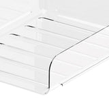 Maxbell 4x Letter Paper Tray Multipurpose Folder Document Paper Organizer for School Vertical Clear