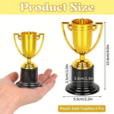 Maxbell 6x Award Trophy Cups Adults Funny Children Trophies for Competitions Rewards