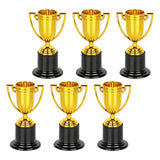 Maxbell 6x Award Trophy Cups Adults Funny Children Trophies for Competitions Rewards