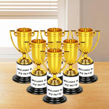 Maxbell 6x Award Trophy Cups Adults Funny Children Trophies for Competitions Rewards