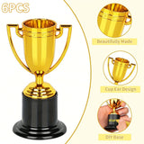 Maxbell 6x Award Trophy Cups Adults Funny Children Trophies for Competitions Rewards