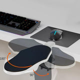 Maxbell Maxbell Computer Arm Rest Nonslip Table Computer Support for Home Apartment Dorm Folding Rotating
