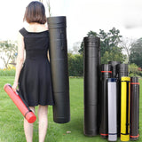 Maxbell Maxbell Extendable Poster Tubes Poster Carrying Case for Drafting Documents Students Black