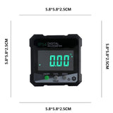 Maxbell Inclinometer Portable Digital Angle Gauge for Construction Masonry Machinery