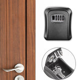 Maxbell Keys Lock Storage Box Keys Cabinet Organizer for Hotel Indoor Outdoor Garage Gray