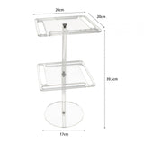 Maxbell Maxbell Sunglasses Organizer Eyeglasses Holder for Eyewear Display Collectibles Home Double Layer Clear