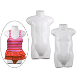 Maxbell Kid Mannequin Torso Boy Girl Clothing Display for Shop Window Clothing Dress L